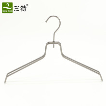 customize gun color metal clothes hangers for fashion shops